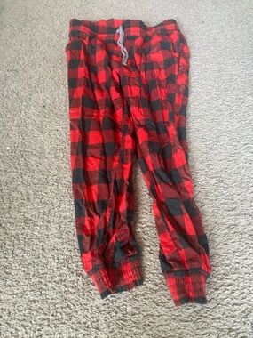 Womens Old Navy Red and Black Buffalo Plaid Pajama Pants